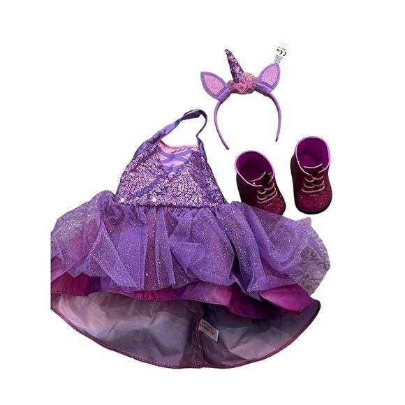 American Girl Truly Me Unicorn Costume Set For 18" Dolls - Picture 3 of 3